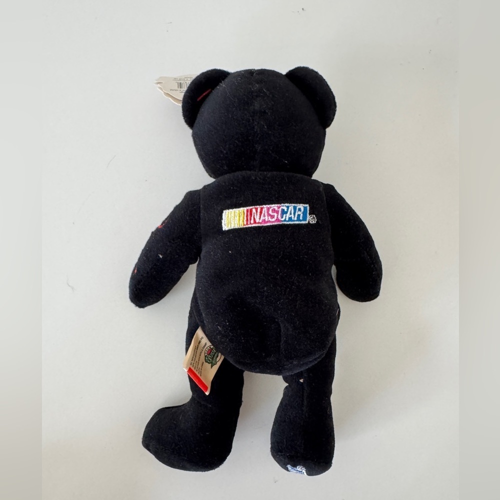 Avon Dale Jr Black Plush Bear NASCAR - Picture 2 of 6